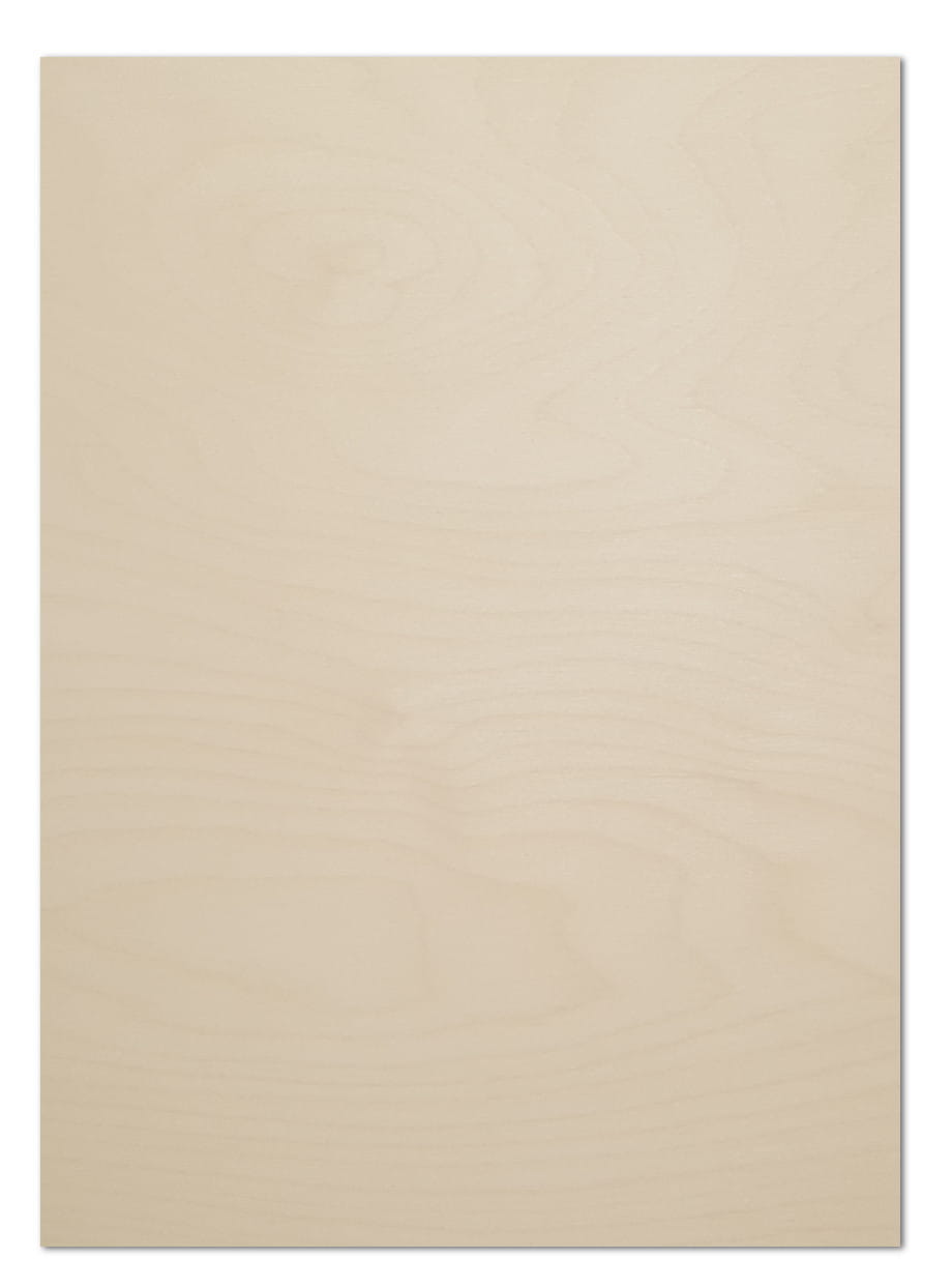 Pappelsperrholz Birkensperrholz 3mm 4mm 5mm  Birken-Sperrholz mit einer Dicke von 3 mm, ideal für Laserschneiden und DIY-Projekte