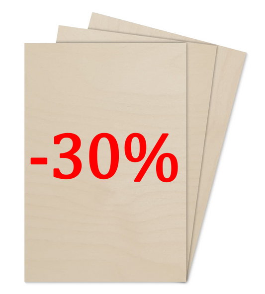 Lagerabverkauf von Pappel- und Birkensperrholz